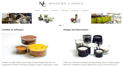 Desktop Screenshot of modern-candle.com